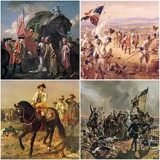 Peintures de la guerre de sept ans