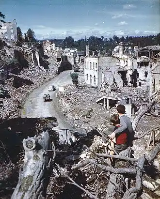 Libération de la France à la fin de la Seconde Guerre mondiale Photos en couleurs Photos Normandie